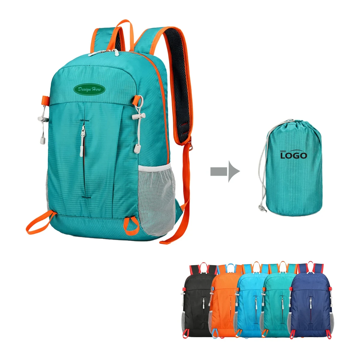 Foldable Lightweight Outdoor Backpack 1