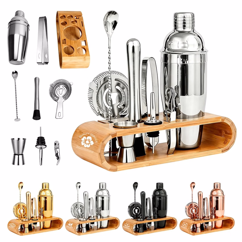 25 OZ 10-Piece Barware Set