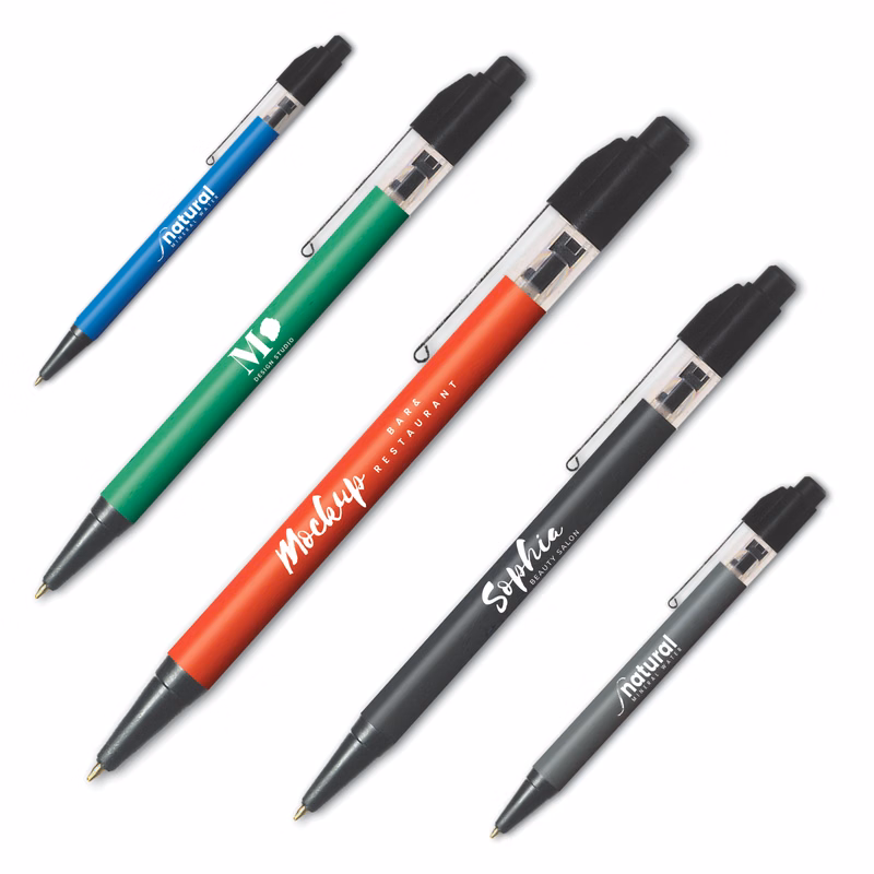 Classic Click-Action Plastic Pen (1 Color Imprint)
