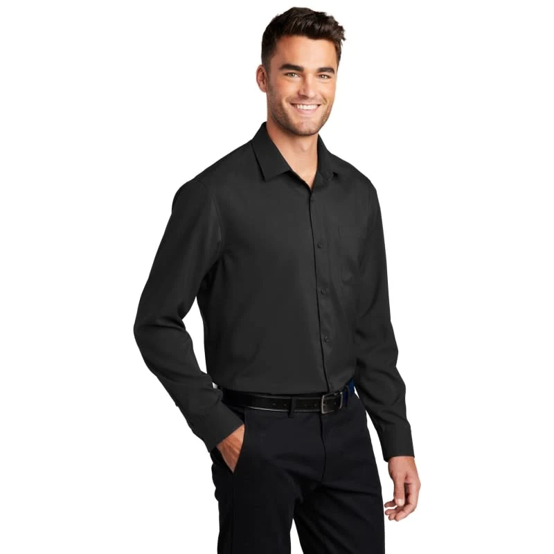 Port Authority Long Sleeve Performance Staff Shirt 1