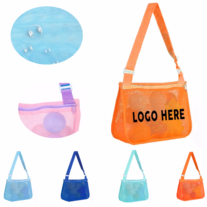 Kids Toy Mesh Crossbody Beach Bag