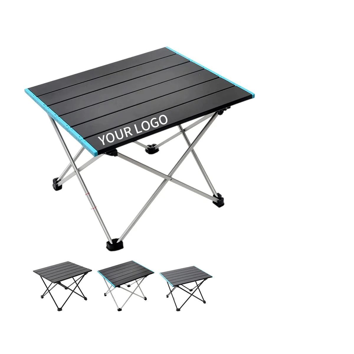 Adjustable Aluminum Camping Table for Travel and Outdoor Activities 1