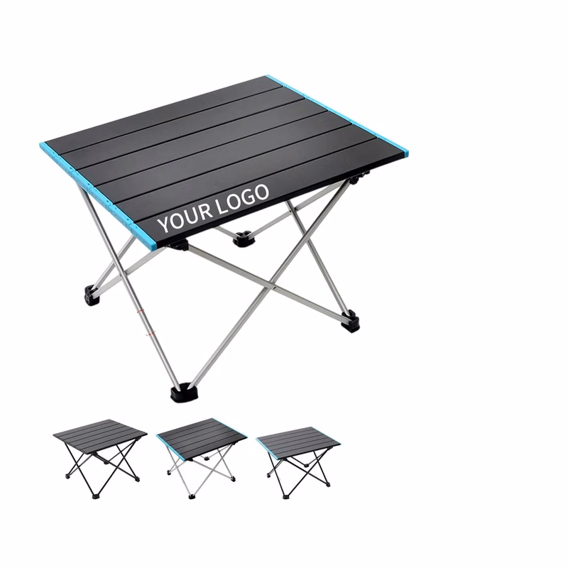 Adjustable Aluminum Camping Table for Travel and Outdoor Activities