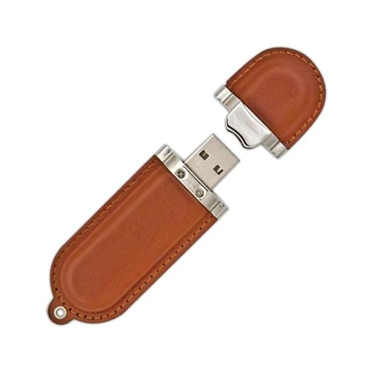 Flash Drive with Leather Casing 1