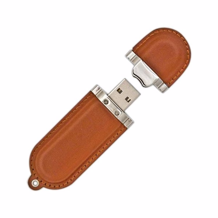 Flash Drive with Leather Casing