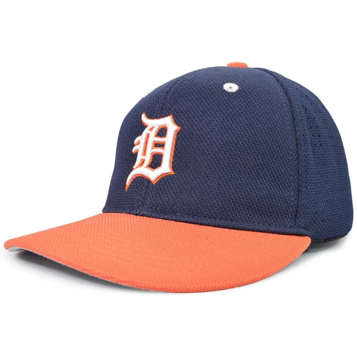 Premium 6-Panel Mid Crown Perforated back 4-Panels Vapor Tech Fabric Spandex Shape Cap 1