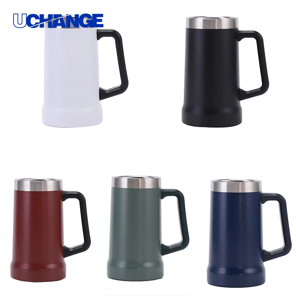 24 Oz Big Grip Beer Stein Mug 1