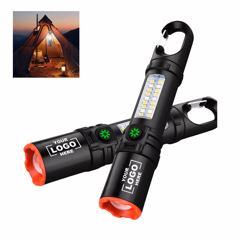 Outdoor Charging Hook Flashlight