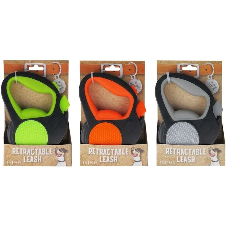 Retractable Dog Leashes - 16.4ft Assorted Colors 1