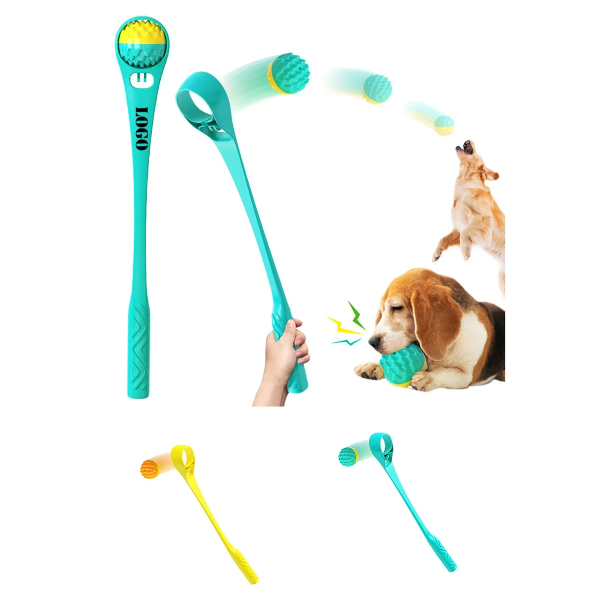 Pet Throwing Stick/Tennis Ball 1