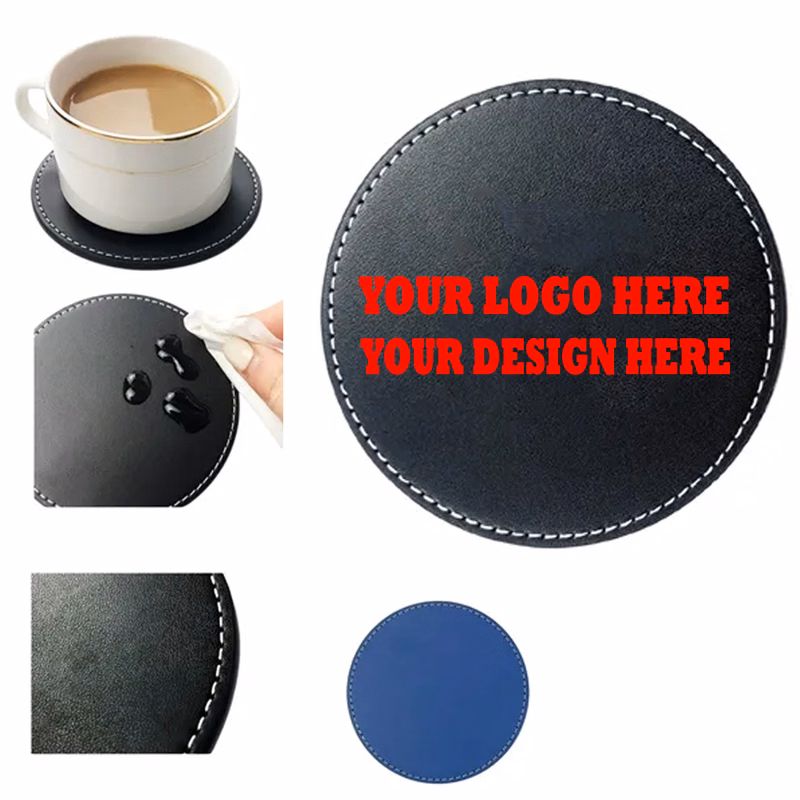 PU Leather Durable Thermal Absorbent Cup Holder