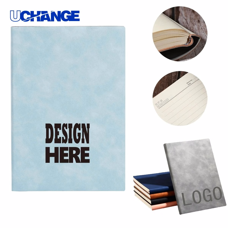 A5 Soft Leather Cover Notebook Journal