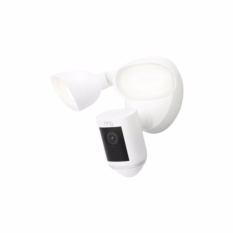 Ring Floodlight Cam Pro Wired - White