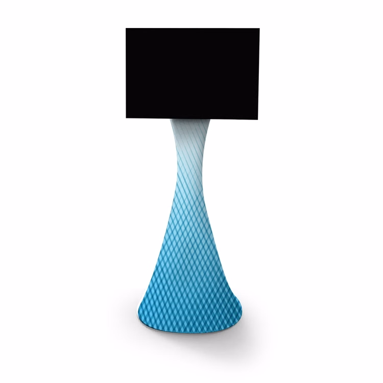 Fabsta™ TV Display, Round Base, Kit (Design 4) led tv display stand