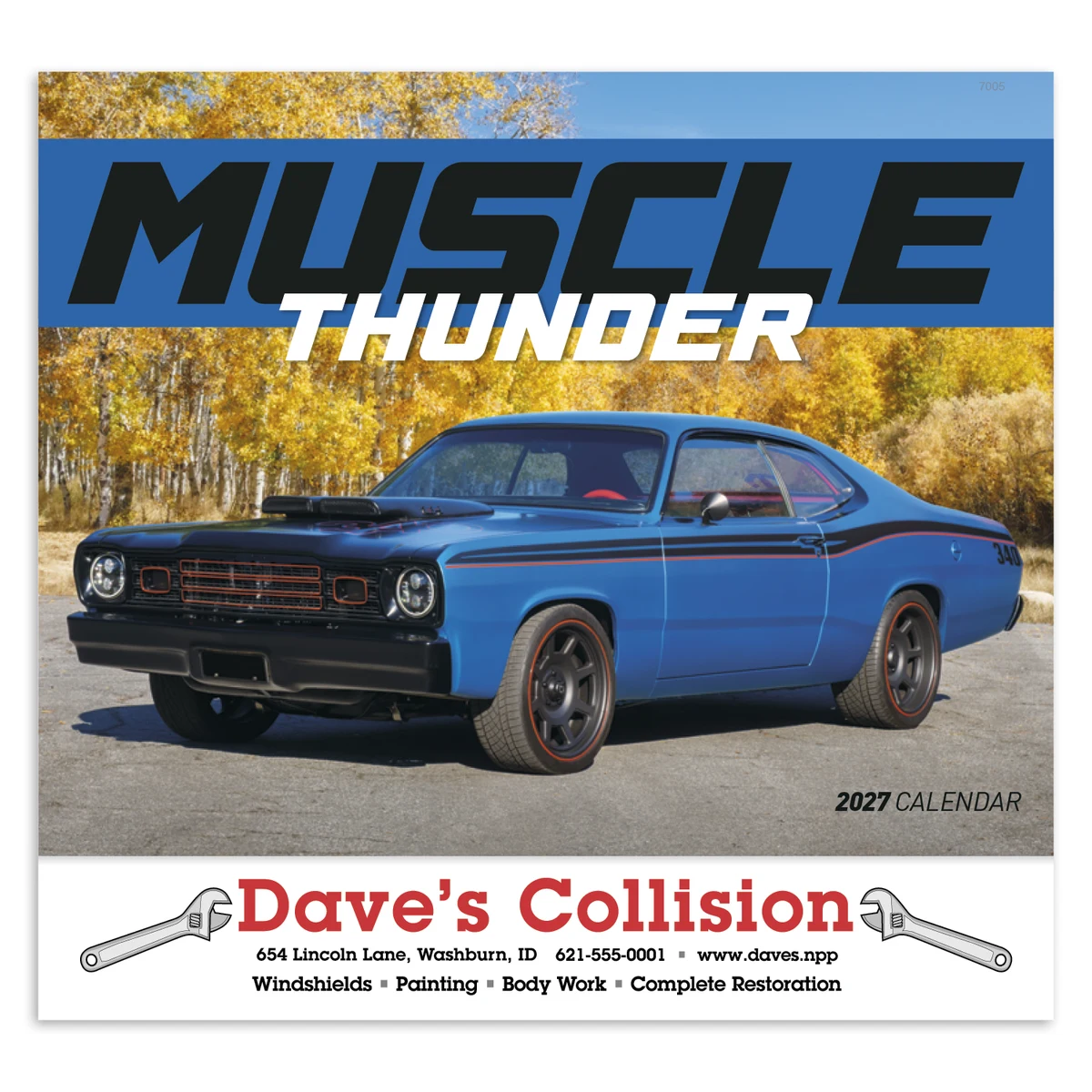 Good Value™ Muscle Thunder - Stapled Calendar 1