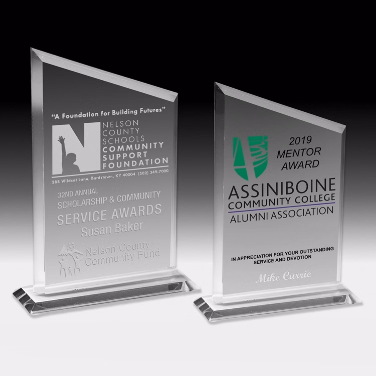 Screen PrintedBillboard Award (5 3/4"x 7 3/4"x 3/8")