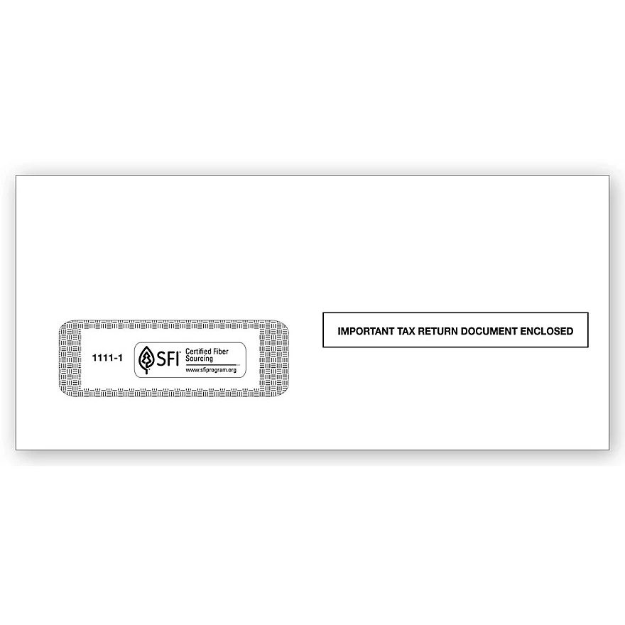 1099 Single-Window Envelope - 25/Pk 1