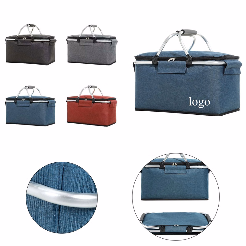 Multi?Purpose Outdoor Picnic Basket Tote