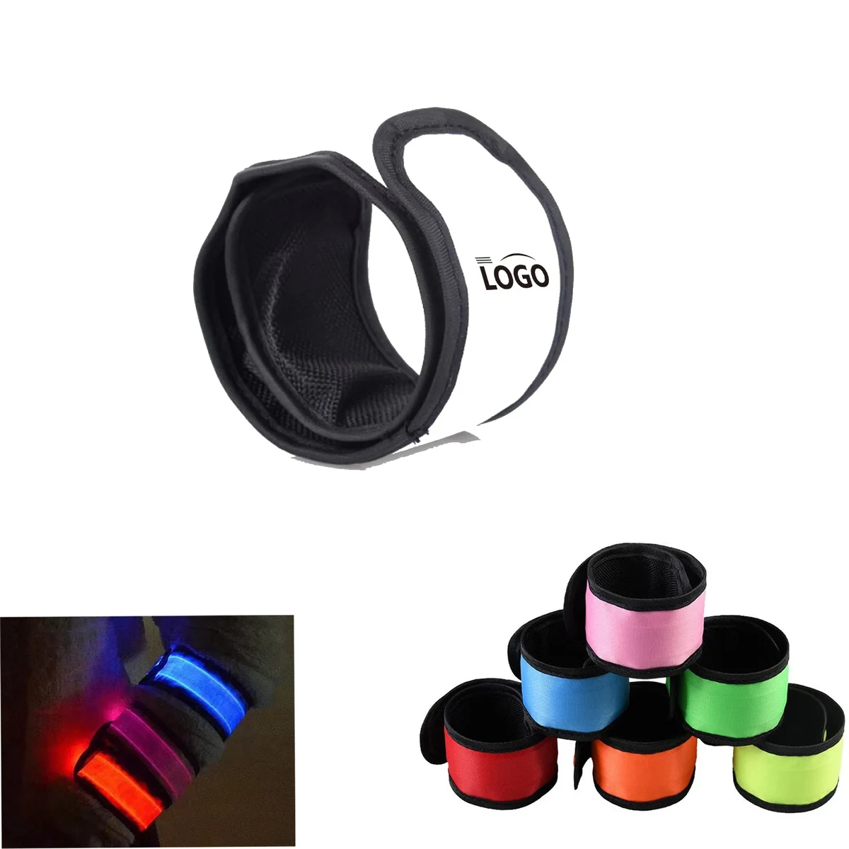 Led Light Arm Band Reflective Strip MOQ 20pcs 1