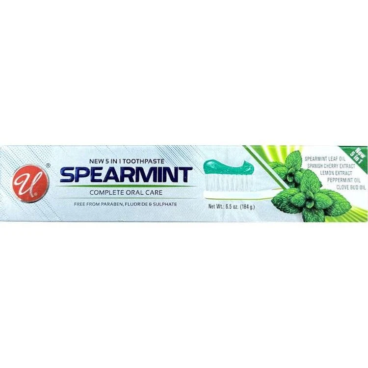 Five-in-One Spearmint Toothpaste - 6.5 oz 1