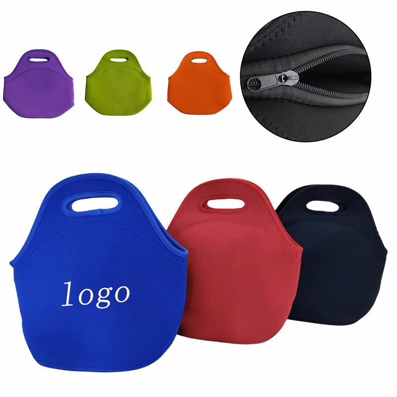 Portable Neoprene Lunch Tote Bag
