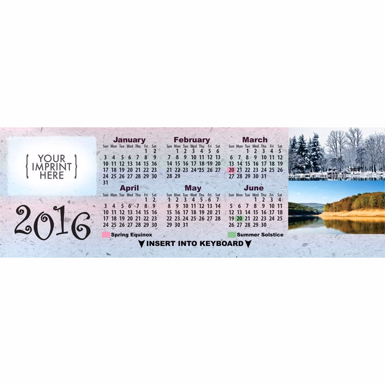 CALENDAR - Four Seasons Keyboard Calendar