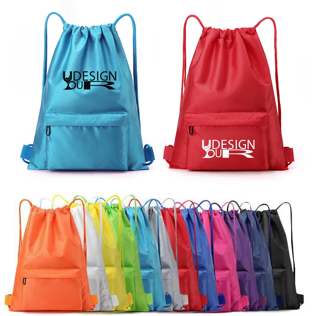 Custom Drawstring Backpacks Large bags 1