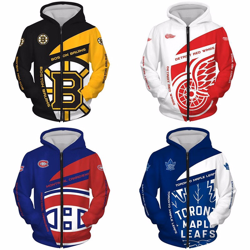Custom Dye Sublimation Full Zip Hoodie