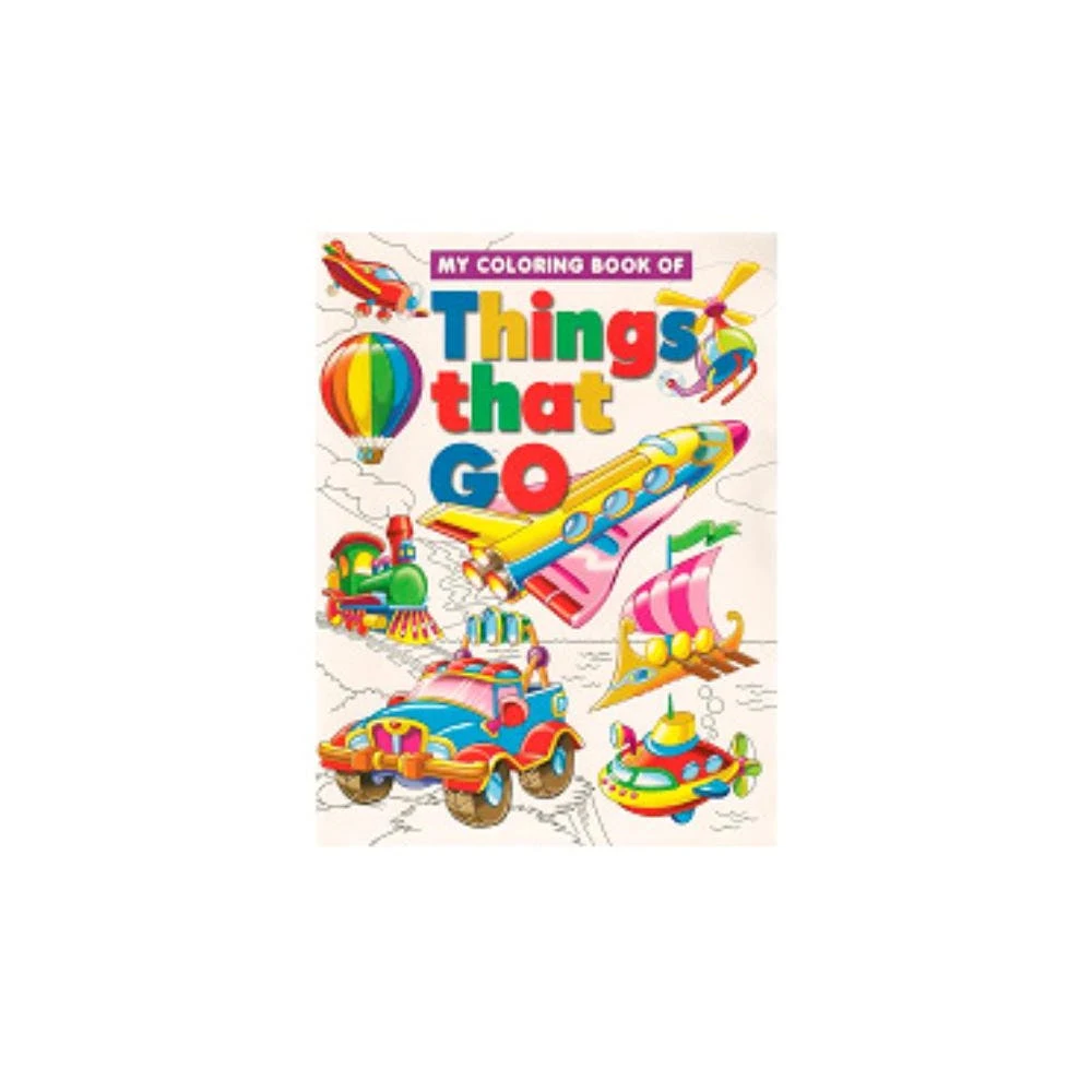 Things That Go Coloring Books - Vehicles 64 Pages 1