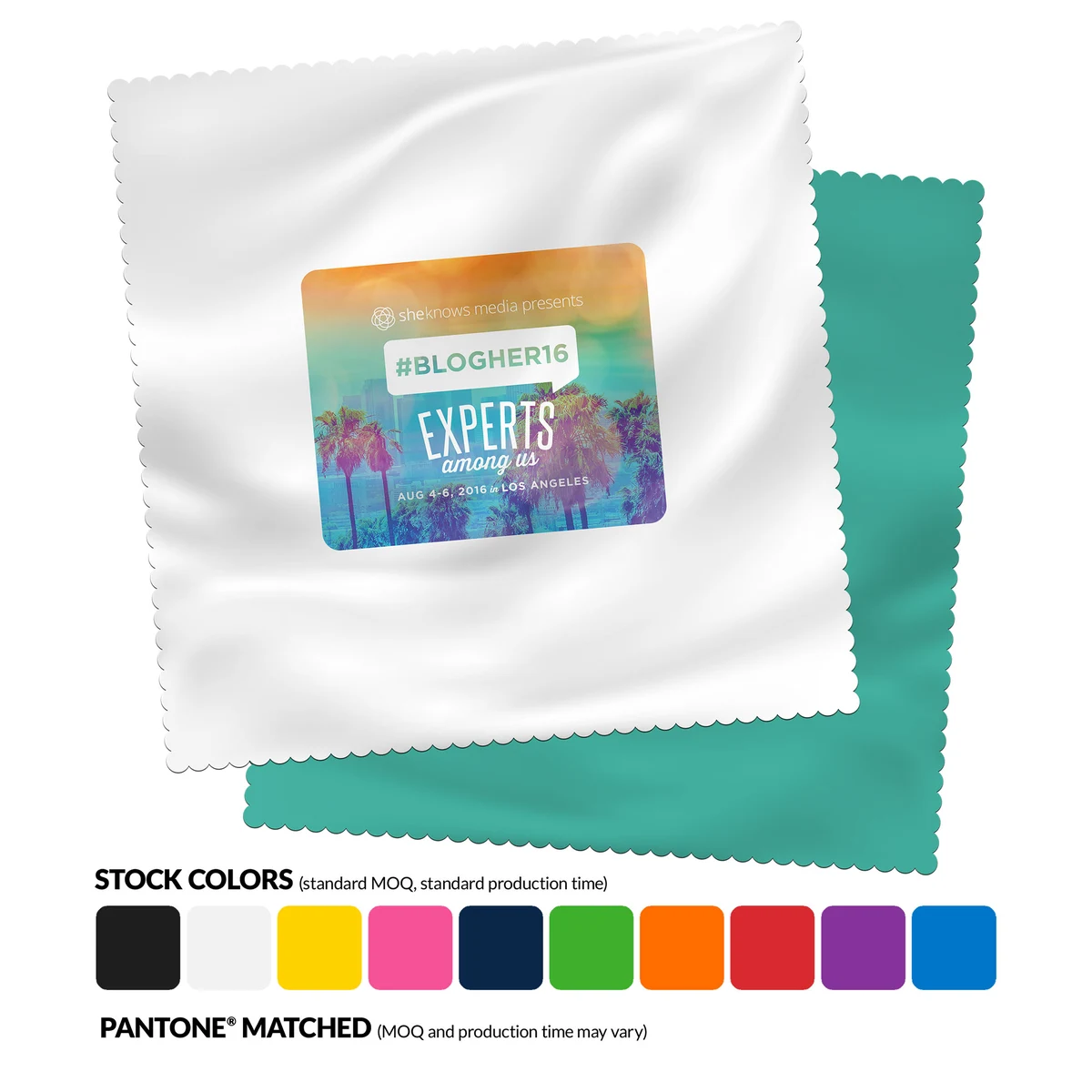 Full-color Microfiber Cleaning Cloth 1