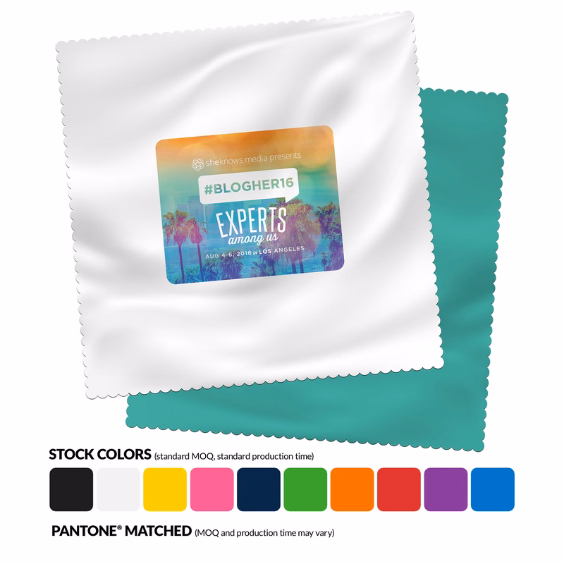 Full-color Microfiber Cleaning Cloth