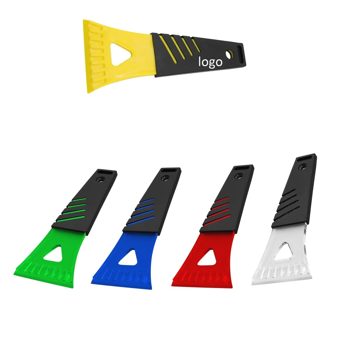 Plastic Ice Scraper for Car Windshields and Kitchen Cleaning 1