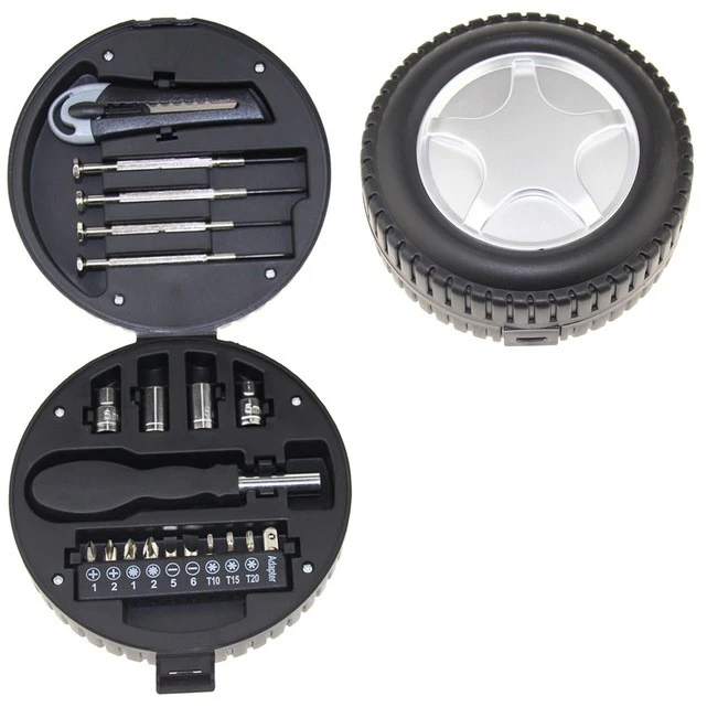 Car Wheel Shape Hand Tool Kit 1