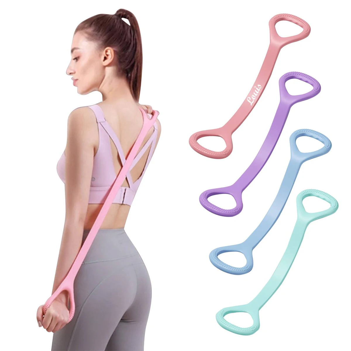 Silicone Elastic Rope Resistance Bands 1