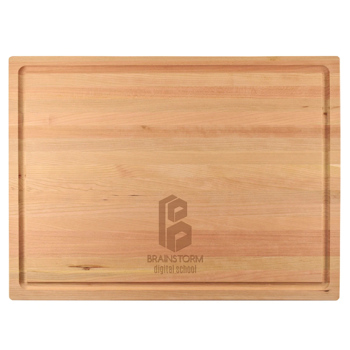 1 3/4" Cherry Butcher Block with Juice Groove 1