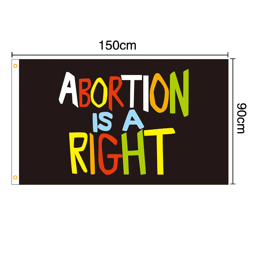 60x90CM Abortion Law Feminism Banner Flag 1