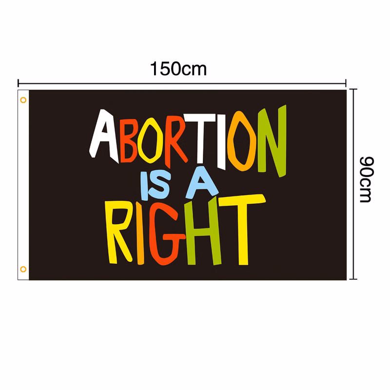 60x90CM Abortion Law Feminism Banner Flag