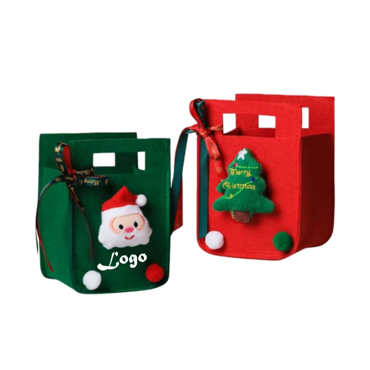 Felt Christmas Gift Pouch 1