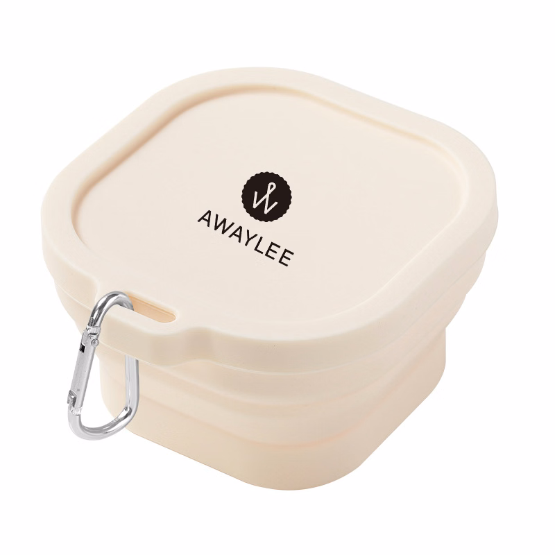 Silicone Travel Bowl with Carabiner