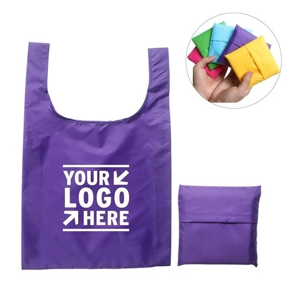 Reusable Foldable Tote Bags With Pouch 1