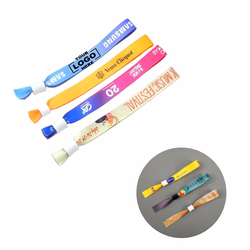 Full Color Dye Sublimation Fabric Wristband