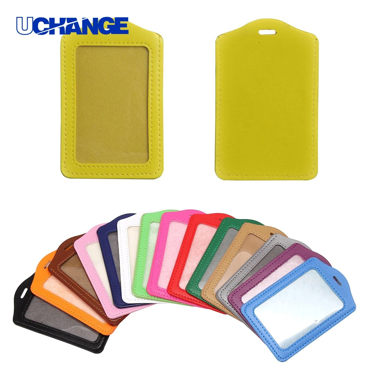 Vertical PU Leather Card Holder Case 1