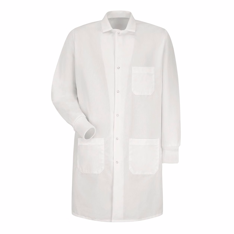 Unisex Poplin Specialized Cuffed Lab Coat - KP70