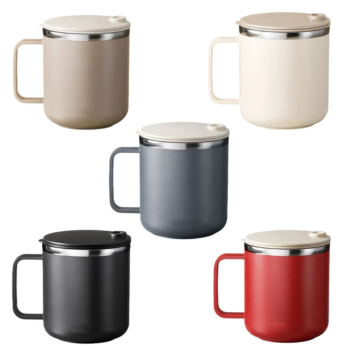 Rounded Rim Office Coffee Mug 1