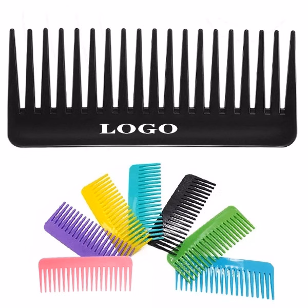 Plastic Wide tooth Hair Comb