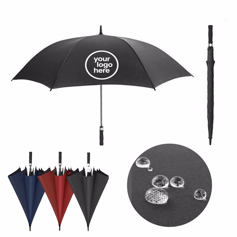 MOQ:30pcs 8-Bone Golf Umbrella