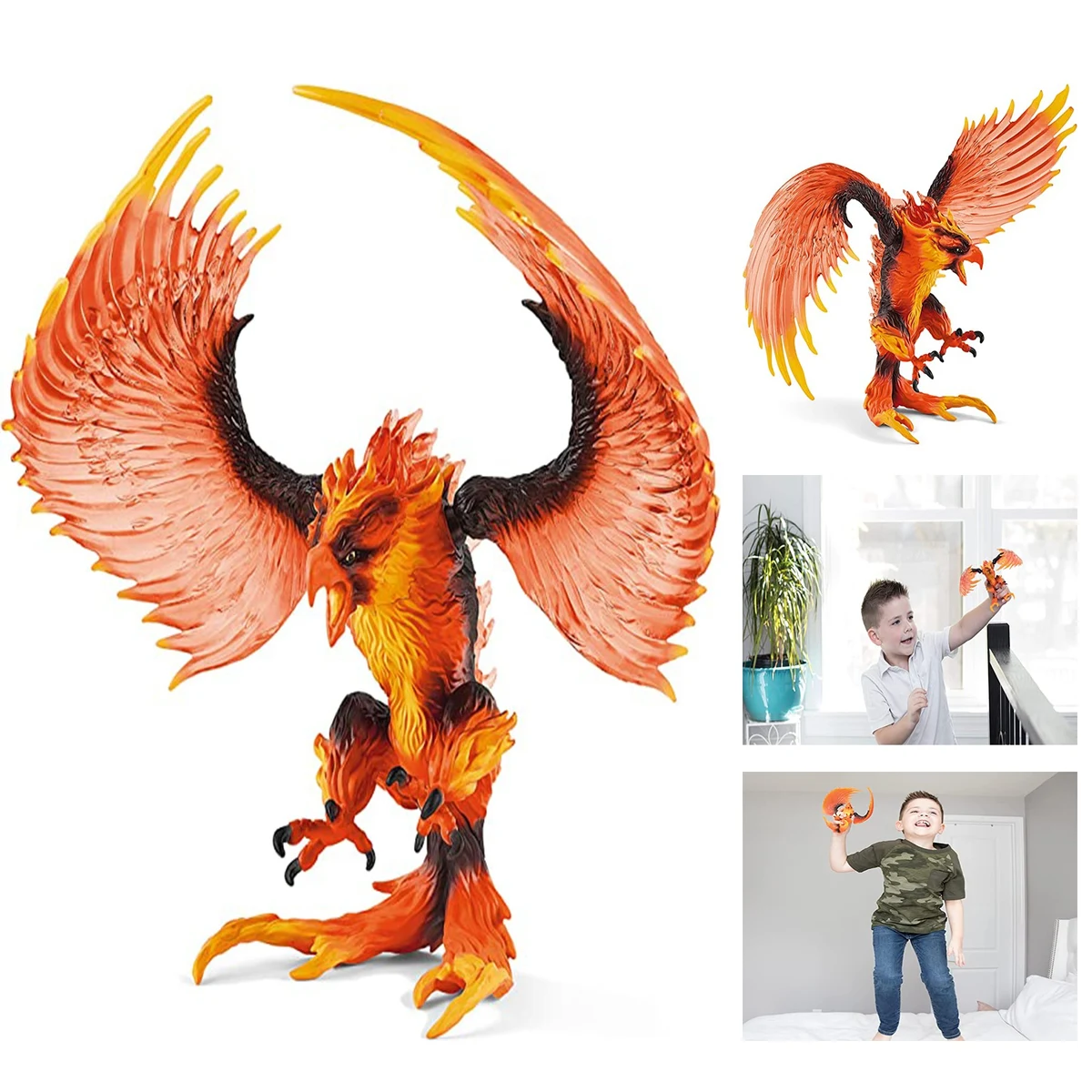 6.1 x 6.1 x 7.1 Inches Ice Spider Action Figure Toys 1