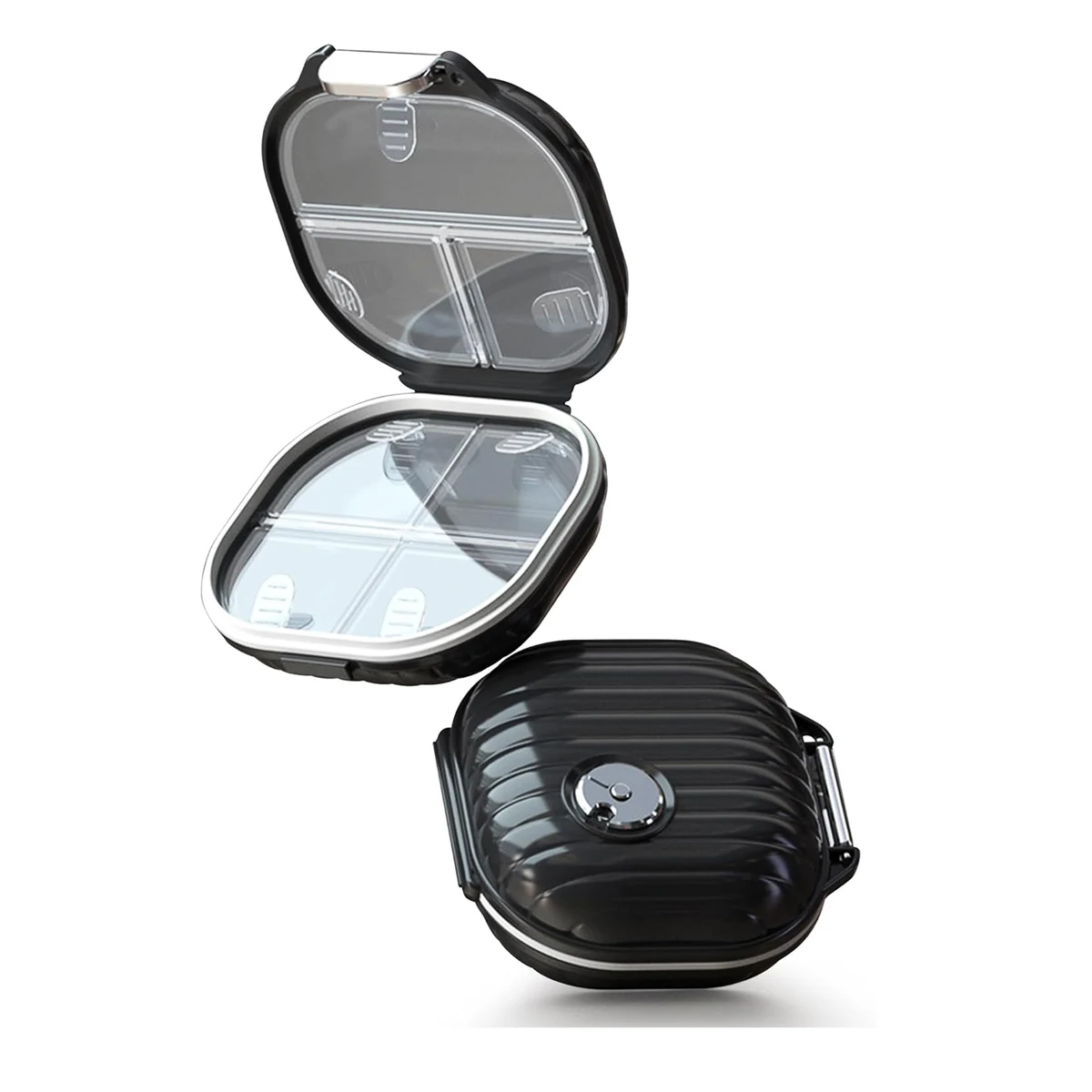 Compact Weekly Travel Pill Organizer 1