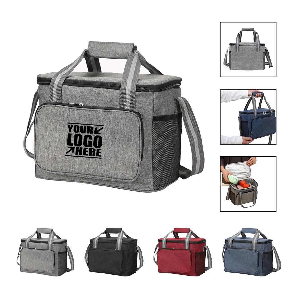 Folding Insulated Lunch Bag 1
