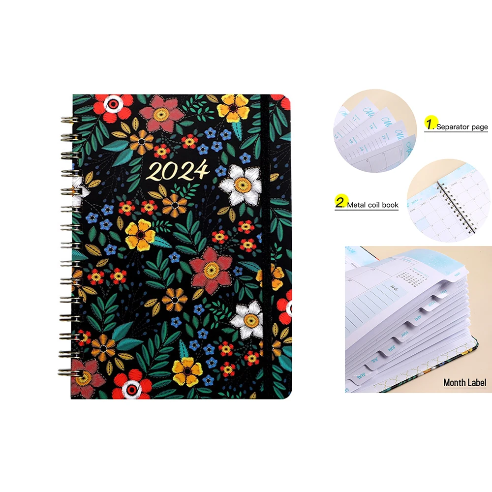 Monthly Planner with Monthly Tabs 1